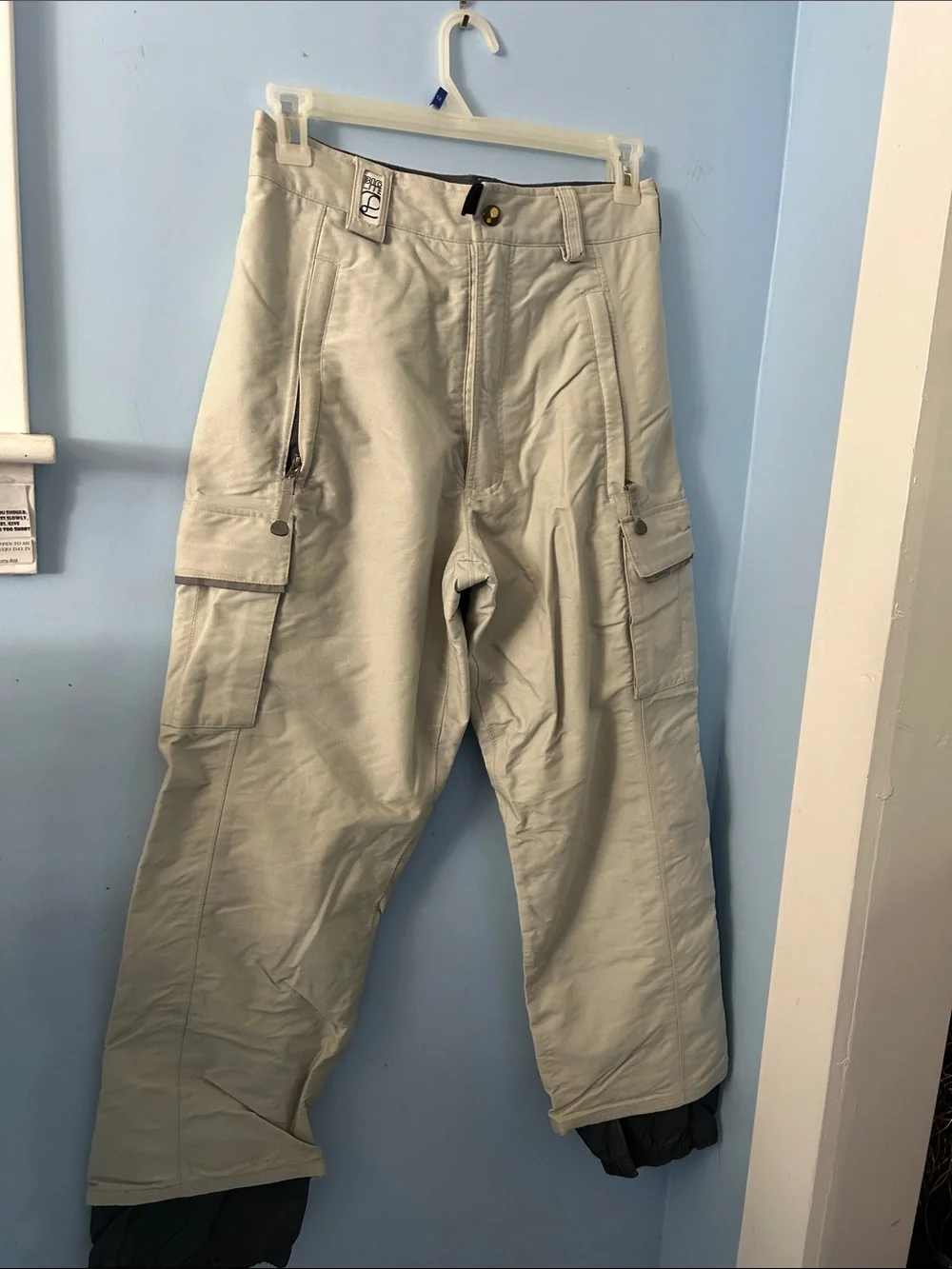 Burton Beige Bio-Lite Cargo Snow Pants